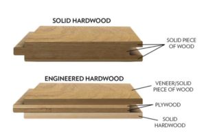 hardwood and engineered wood comparison